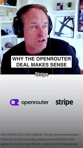 Jason Lemkin (SaaStr) on the OpenRouter X Stripe deal #openrouter #stripe #acquisition