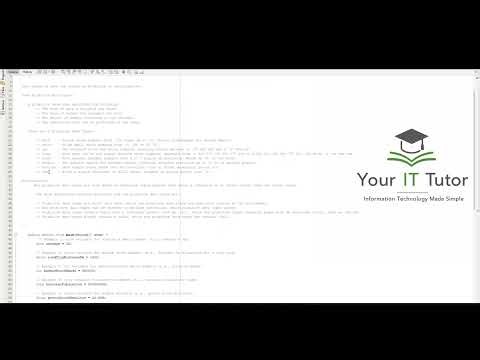 Java Data Types Tutorial || Data Types Explained || Your IT Tutor