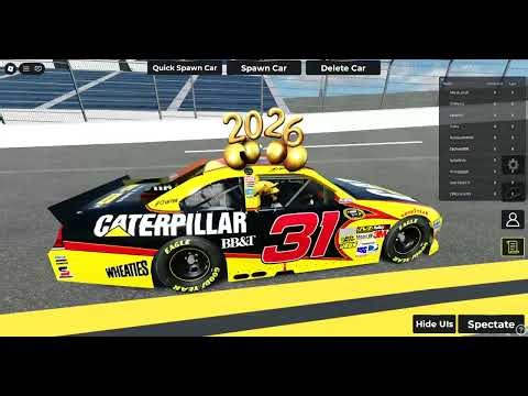 Roblox: New Video - Part 113 Of Racing Daytona Nascar Cars in 'Just Daytona'