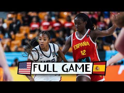 FINAL | USA v Spain | Full Basketball Game | FIBA U17 Women's Basketball World Cup 2026
