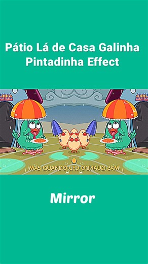 Pátio Lá de Casa Galinha Pintadinha Effect Funny Revision