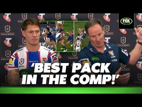 Holbrook praises young Knights in win & dismiss three controversial bunker decisions | Fox League
