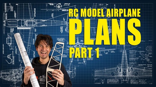 Plans for RC aircraft masterclass | Part 1 - Where to find and how to print and make plans?