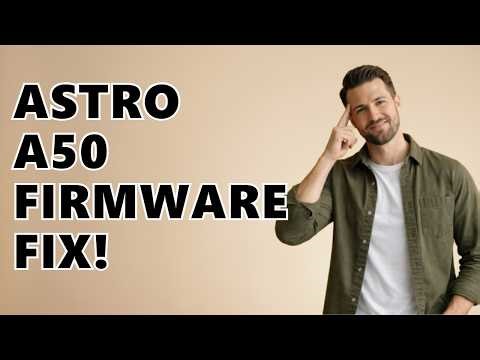 How To Fix Astro A50 Firmware Update Error?