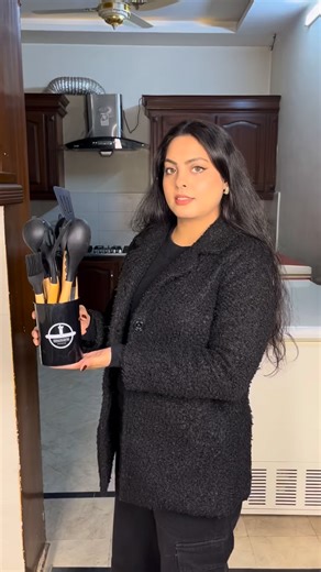Zahra Homewares by Majestic on Instagram: "Upgrade your kitchen with our **silicone kitchen set with wooden handles** 🧑‍🍳✨ > Perfect for everyday cooking, heat-resistant, non-stick friendly, and super easy to use. > Make cooking easier and more stylish — **don’t miss this chance!** > 🛒 Shop now from **Zahra Homewares** and transform your kitchen today. #KitchenEssentials #HomeCooking #KitchenTools #ModernKitchen #viral"
