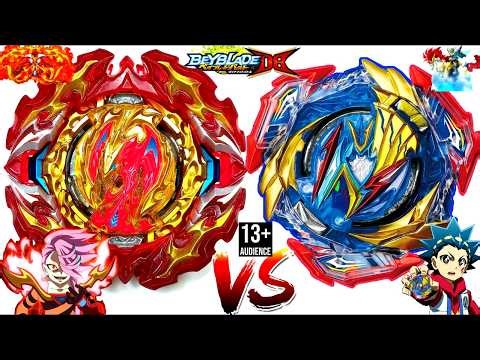 ANIME Phelix vs Valt: Prominence Phoenix vs Ultimate Valkyrie -Beyblade Burst DB Dynamite Battle 44