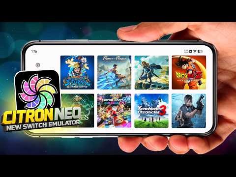 Citron Neo NEW Switch Emulator Android 🔥 Faster Than Citron? Real Test!