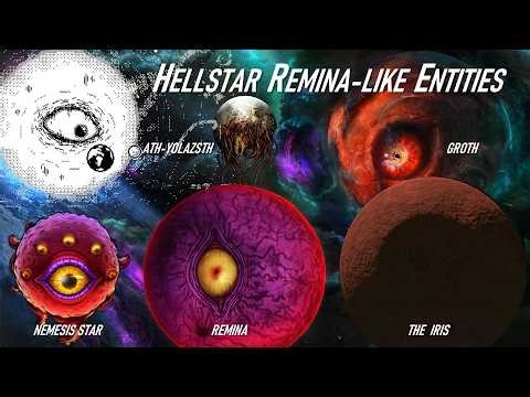 10 Hellstar Remina-like Planet-Eating Living Worlds in Fiction