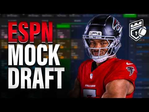 We Rip A 2026 ESPN Fantasy Football Mock Draft