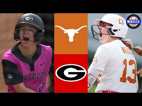 #5 Texas vs #13 Georgia (Exciting Game!) | Game 1 | 2026 College Softball Highlights