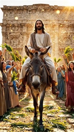 Jesus Enters Jerusalem The Most Powerful Moment in History #jesus #jerusalem #bible #faith