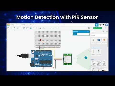 Motion Detection with PIR Sensor and Arduino | Robotics Project