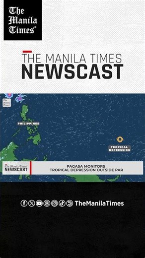 Pagasa monitors tropical depression outside PAR