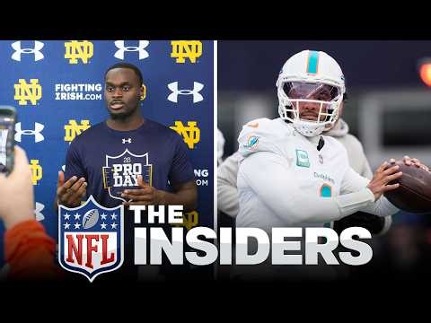 Tua speaks on joining the Falcons, Notre Dame pro day sights and sounds| The Insiders