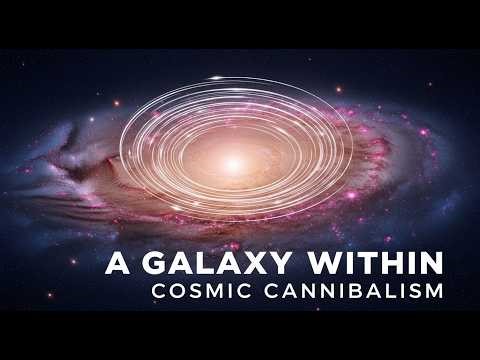 Galactic Cannibalism: The Galaxy Being Eaten From the Inside Out