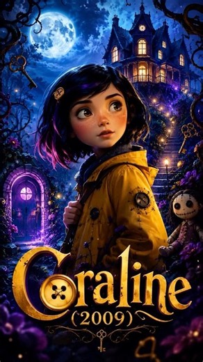 Coraline Finally Escapes the Other Mother’s Terrifying World 😱 | Coraline #Shorts