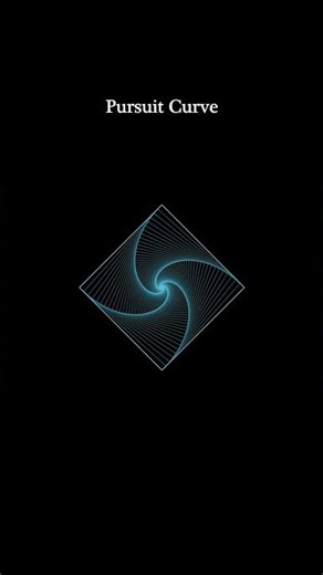 Pursuit Curve Animation | Manim Animations