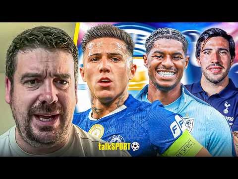 "KEEP AN EYE ON THIS!" Alex Crook REVEALS LATEST on Enzo Fernandez, Marcus Rashford and MORE!
