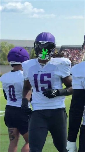 Dallas Turner Running Drills at Training Camp 🏈