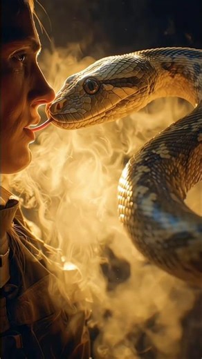 Reticulated Python 😱💀 #amazingfacts #facts