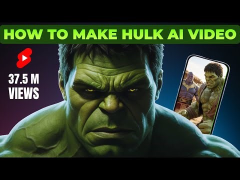 How to Make HULK AI Video (Full Tutorial) | Create Viral Hulk AI Videos Step-by-Step