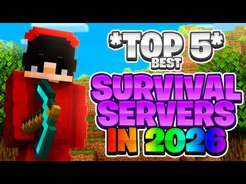 TOP 5 BEST MINECRAFT FRIENDLY SMP SERVERS 2026 | JAVA & BEDROCK 1.20/1.21/26.1/26.3