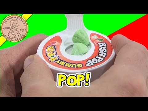 Christmas Push Pops Gummy Pop-Its Christmas Candy Review