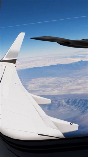 🚨✈️ Mysterious Fighter Jet Spotted Escorting Delta Flight Over Nevada 😱