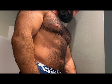 Handsome hairy chest and Muscular Hairy Chest and Strong Personality 💋 💪