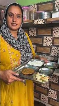 Navratri Special Thali # #villagerlifestyle #food #minivlog #recipe