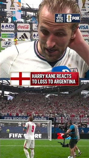 Harry Kane reflects to England's loss to Argentina in the Semifinals