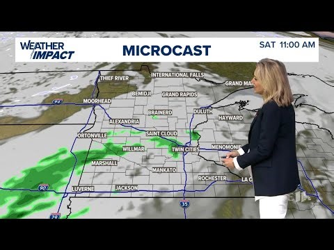 WEATHER: Scattered rain today that returns Sunday night