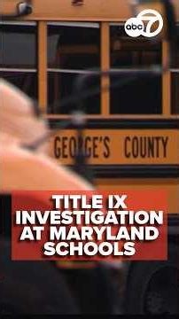 Maryland schools face federal scrutiny over gender identity guidance