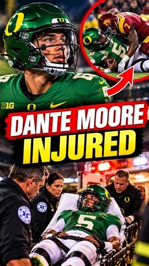 Dante Moore INJURY UPDATE 😳 | What Happened to Oregon QB vs USC?