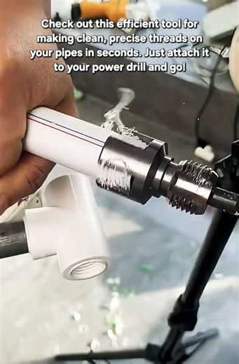 Creating Perfect Pipe Threads at Home! 🛠️