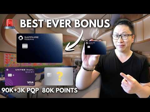 HUGE Chase Sapphire Reserve 150K Bonus | Best Bonuses May 2026 | Points Boost Updates