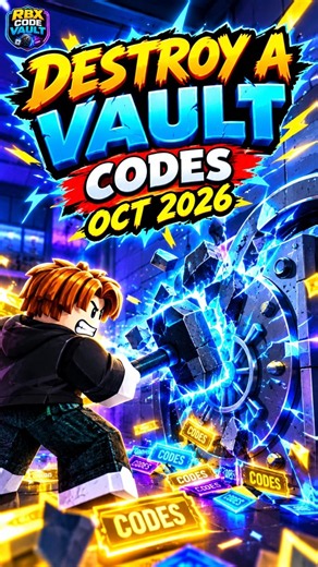 NEW Destroy a Vault Codes! 💎 FREE Gems & Lucky Rolls #roblox #codes
