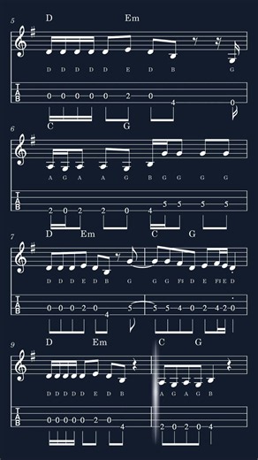 Mandolin Tab Short: How to play Wannabe by Spice Girls