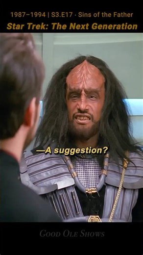 📺 STAR TREK THE NEXT GENERATION — Worf challenges the Klingon High Council #shorts #highlights