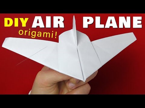 Make This Paper Airplane in 8 Minutes | Flies Perfectly! Fast step by step tutorial