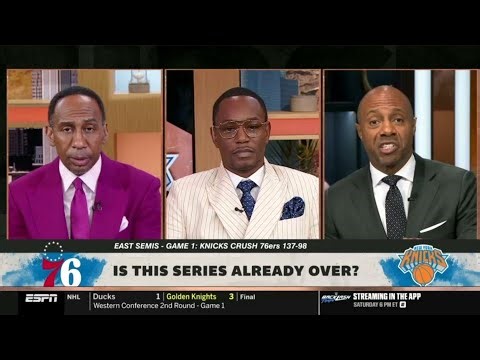 Did the Knicks Just End the 76ers Series? | First Take Debate