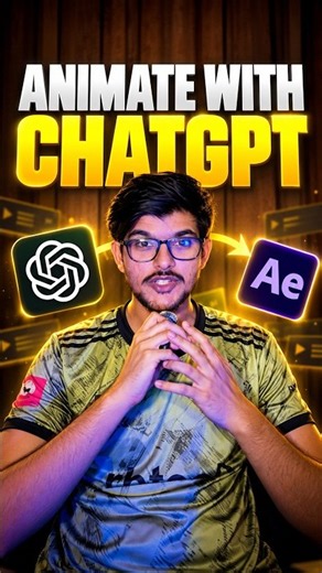 How to Create Motion Graphics with ChatGPT + After Effects