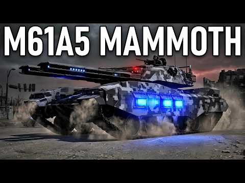 M61A5 Mammoth Tank Vs Skynet Forces Vs Skynet Terminator Army
