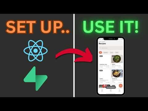 How to set up React Native + Supabase app (and use it without running code!)