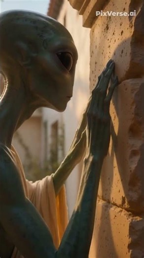 Alien is truing to cook. #alien #funny #cooking #rome #fail