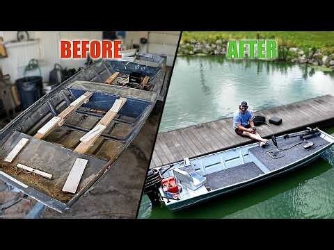 I Bought a Junk Boat and Restored it for Under $1,000!