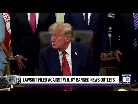 5 networks agree to suspend pooled coverage of President Trump