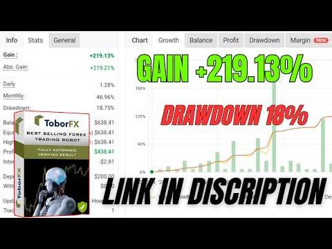 ToborFX EA MT4 – Best Automated Trading System for EURUSD, Gold, and Major Pairs