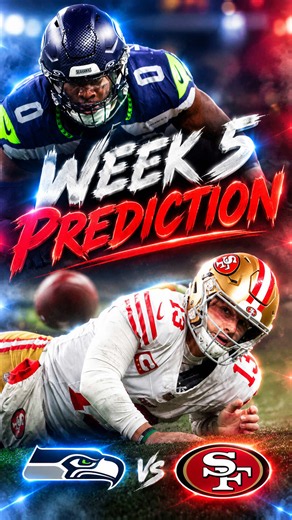Predicting the final score between the #49ers and the #seahawks. #TikTokCampaign #football