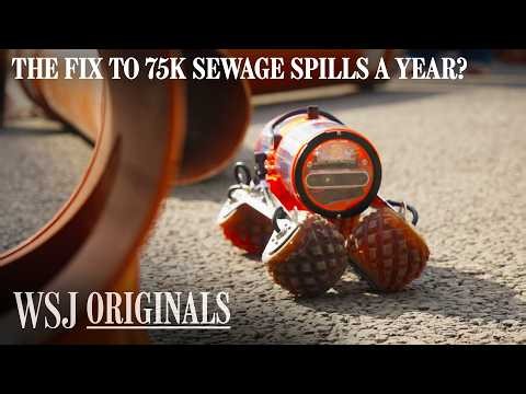 Why This Tiny Robot Could Fix Massive Sewer Failures | WSJ